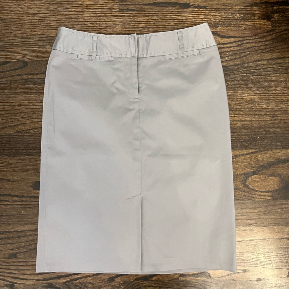 Loft grey pencil skirt